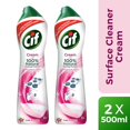 thumbnail image 2 of Limpiador de superficies Cif Pink multiusos con fragancia floral de 2 x 500 ml, 2 of 7