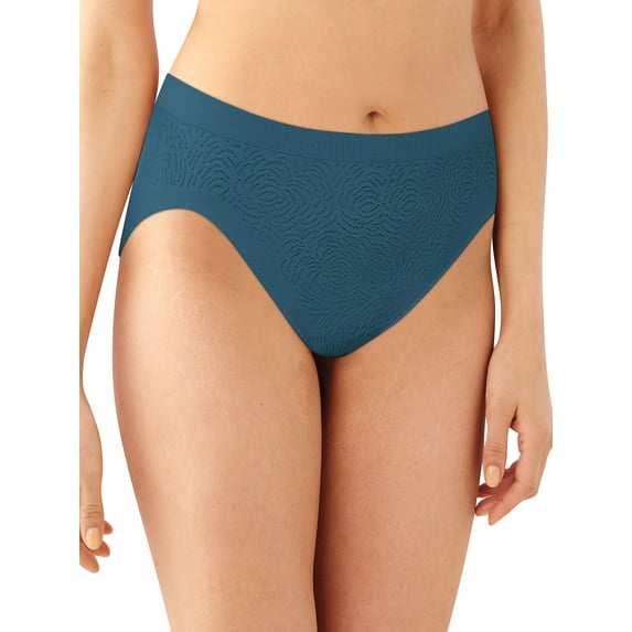 Bali Comfort Revolution® Hi Cut Brief Teal Regatta 8/9 Women's