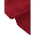 thumbnail image 5 of INSPIRE CHIC Women's Tank Top Strappy Sleeveless Square Neck Fitted Party Crop Top XS Dark Red, 5 of 6