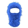 thumbnail image 1 of Halloween Single Hole Knit Funny Acrylic Wool Face Warm Hat, 1 of 2