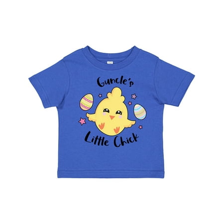 

Inktastic Happy Easter Guncle s Little Chick Gift Toddler Toddler Girl T-Shirt