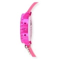 thumbnail image 3 of Barbie Kids Flashing Lights LCD Watch with Printed Strap and Heart Shaped Hanging Charm (BDT4156WM), 3 of 3