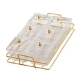 thumbnail image 3 of DOLITY Appetizer Serving Tray with Rack Seasoning Jar for Party Living Room Wedding Clear, 3 of 9