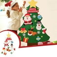 thumbnail image 2 of Twfbrm Baby Toys New Luminous Cloth Christmas Tree Christmas Decorations For Children DIY Cloth Christmas Tree Christmas Toys For Family Children And Friend As Gifts 5-12 Years Boys Girls, 2 of 5