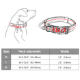 thumbnail image 3 of Collar de perro táctico K9, perro mascota, collar de perro de estilo militar pesado, cierre de metal para liberación rápida, 3 of 5