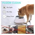 thumbnail image 4 of No-Spill Dog Water Bowl Pet Slow Water Feeder Cat Bowl Vehicle Carried Floating Buoyancy Drinking Fountain, 4 of 7