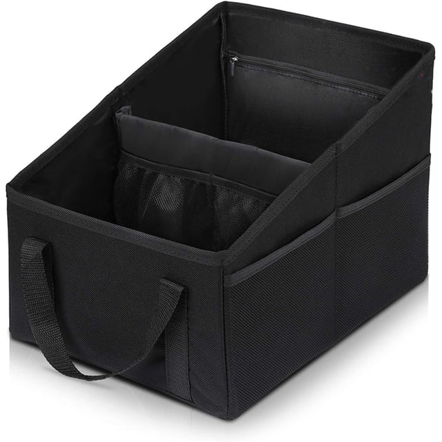 Abastado 1 caja de almacenamiento para maletero de coche-negro-35x25,5x16cm