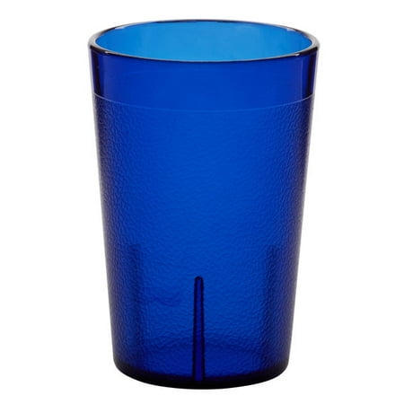 Carlisle 552647 8 Oz Royal Blue San Plastic Stackable Tumbler 72 Case Walmart Canada