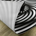 thumbnail image 5 of Ambesonne Spires Place Mats Set of 4, Black and White Swirl, Standard Size, Black White, 5 of 6