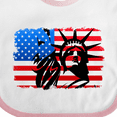 thumbnail image 4 of Inktastic Liberty Flag Boys or Girls Baby Bib, 4 of 4