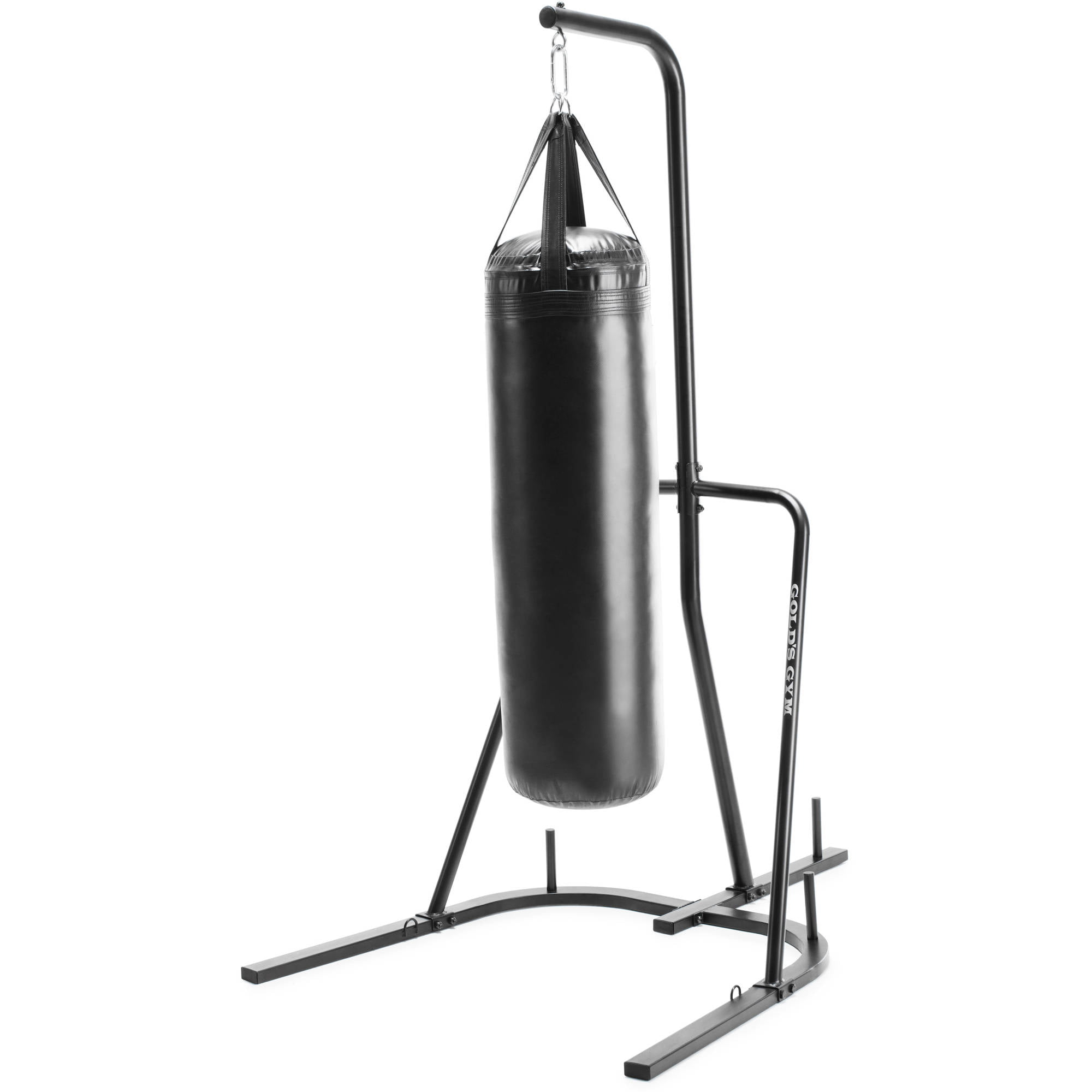 Heavy Punching Bag Stand Boxing Single Station Steel 100 lbs Training ...