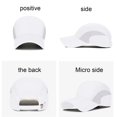 thumbnail image 6 of RKSTN Reflective Folding Outdoor Hat, Quick Dry Baseball Cap, Cooling Breathable Mesh, Sun Protection Sport Hats for Womens and Mens, 6 of 6