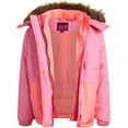 thumbnail image 3 of Pink Platinum Girls' Snowsuit - Water Resistant Winter Jacket and Ski Bib Overalls (4-16), 3 of 7