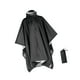 thumbnail image 5 of Poncho de lluvia con capucha, impermeable, jersey, ropa de lluvia, chaqueta de lluvia de manga larga para Negro, 5 of 9