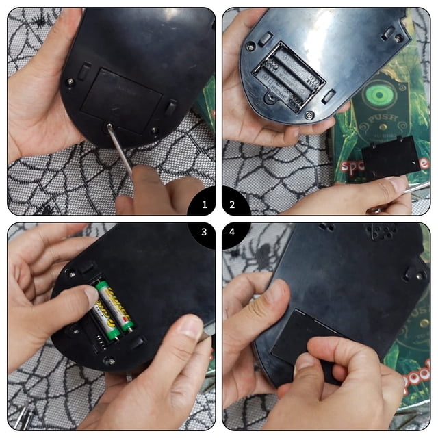 Timbre de Halloween, horrible timbre colgante luminoso con forma de globo ocular para decoración de fiestas de Halloween