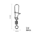 thumbnail image 2 of El metal del eslabón giratorio del Pin del conector de la pesca se ajusta al peso ligero durable de alta resistencia, 2 of 5