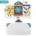 thumbnail image 4 of Yayeee Kids Hooded Towels Toddler Soft Absorbent Beach Bathing Wrap 50" x 23.5", Floral Patterns, 4 of 5