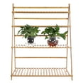 thumbnail image 2 of Back Crossbar Design Flower Shelf, Plant Rack, Indoor For Garden, 2 of 8