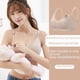 thumbnail image 2 of Sujetador de lactancia para mujeres embarazadas, sin aros de acero, con hebilla frontal, de talla grande, sin costuras, cómodo, ropa interior para mujeres embarazadas, 2 of 5