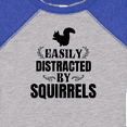thumbnail image 4 of Inktastic Easily Distracted by Squirrels Boys or Girls Baby Bodysuit, 4 of 5