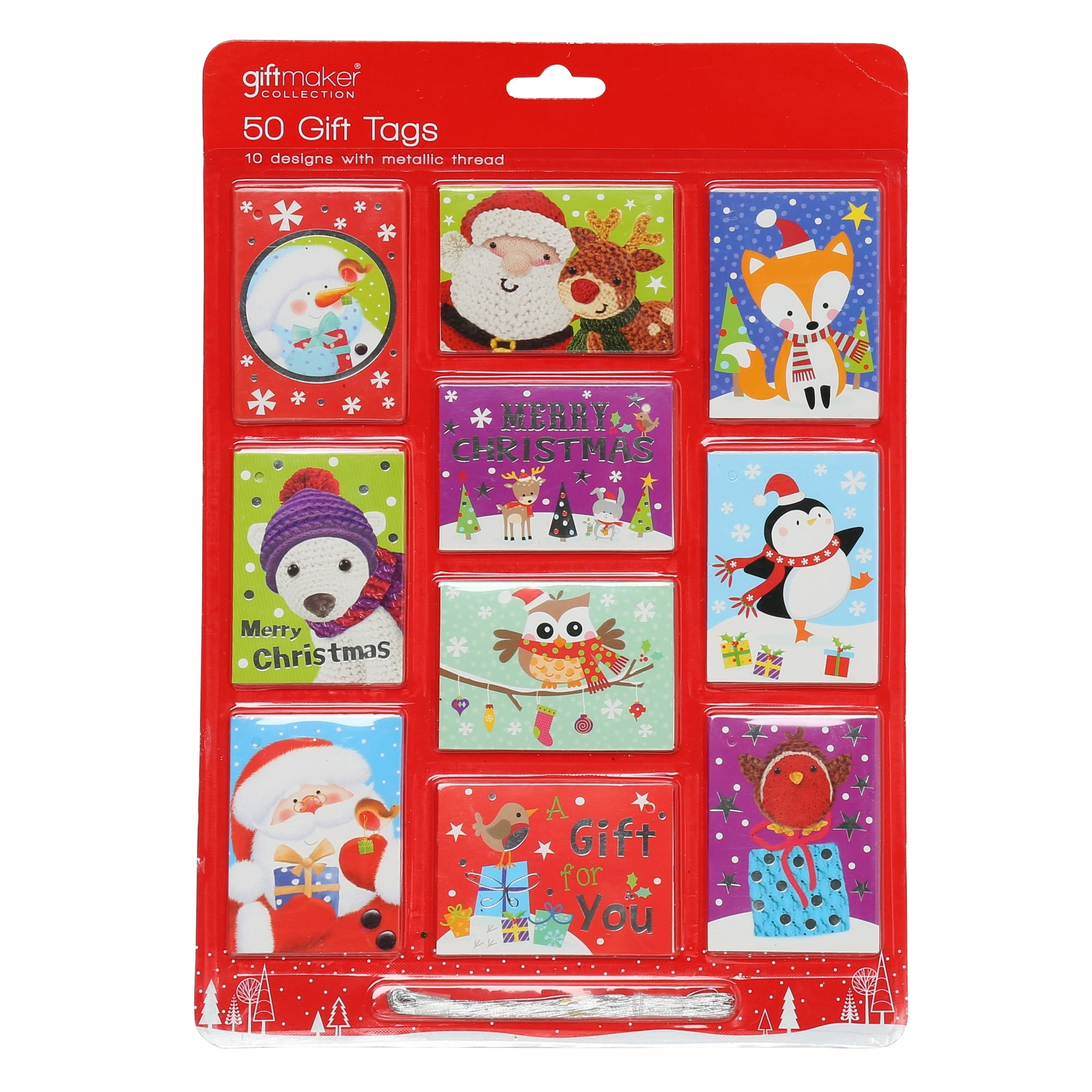 Christmas Shop Foiled Gift Tags (50 Pack) | Walmart Canada