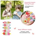 thumbnail image 7 of LNKOO 20 Pcs Hair Clips for Girls,1.5Inch No Slip Metal Lined Alligator Hair Clips Barrettes for Kids Teens Women, Cute Candy Color Cartoon Design Hair Pins (Fruit &Lollipop), 7 of 7