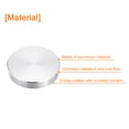 thumbnail image 3 of Unique Bargains M8 Thread 40mm Diameter Round Shape Aluminum Disc Hardware 4pack Aluminum Circle Disc Glass Top Adapter for Glass Table, 3 of 5
