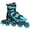 Black/Blue, variant on Roller Derby V-Tech 500 Women's Inline Skate with Adjustable Sizing, Mint