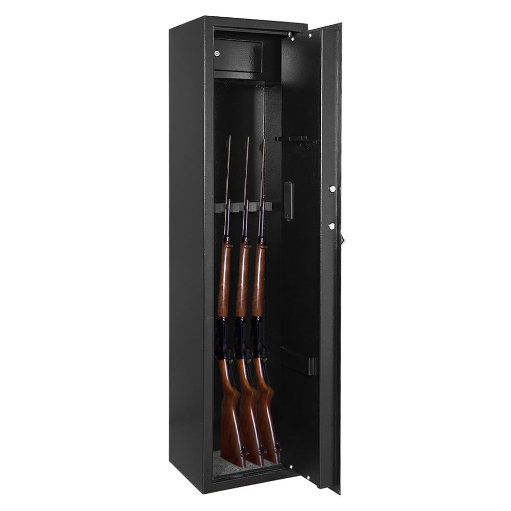 Gun Safe 5 Rifle Large Storage Firearm Quick Access Large Metal
