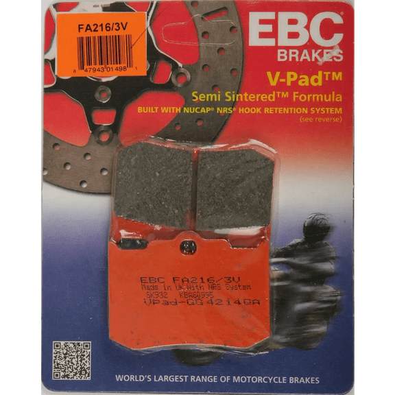 EBC Brakes  FA216/3V; Brake Pads V-Series