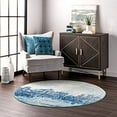 thumbnail image 4 of nuLOOM Alayna Abstract Area Rug, 8' x 10', Blue, 4 of 5
