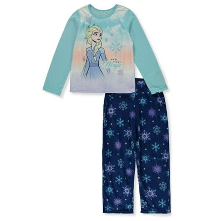 

Disney Frozen Girls 2-Piece Pajamas Set - blue/multi 3t (Toddler)