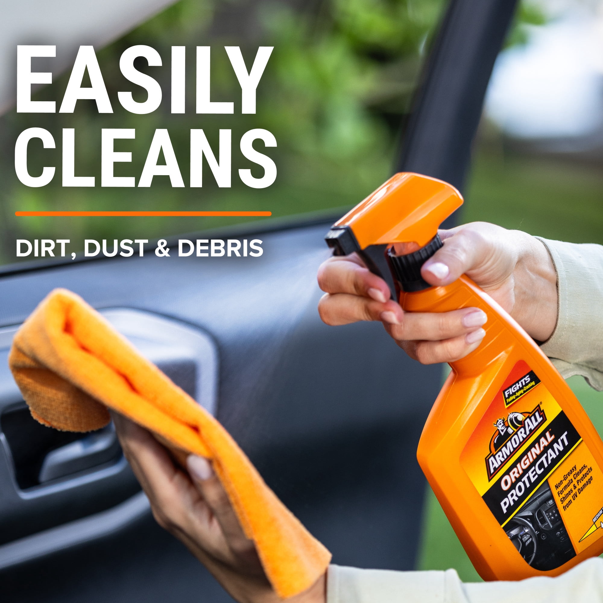 (2 pack) Armor All Protectant Car Cleaning Spray, 32 fl oz