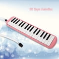 thumbnail image 4 of Piano Keyboard Key Melodica, Mouth Piece 32 Key Melodica, For Begginers Children Pink, 4 of 8