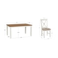 thumbnail image 5 of Powell Jane Brown 5 Piece Dining Set, 5 of 15