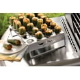 thumbnail image 5 of Outset Chicken Leg and Jalapeño Roaster with Collapsible Legs, Stainless Steel, 7.75" x 11.5" x 3", 5 of 6