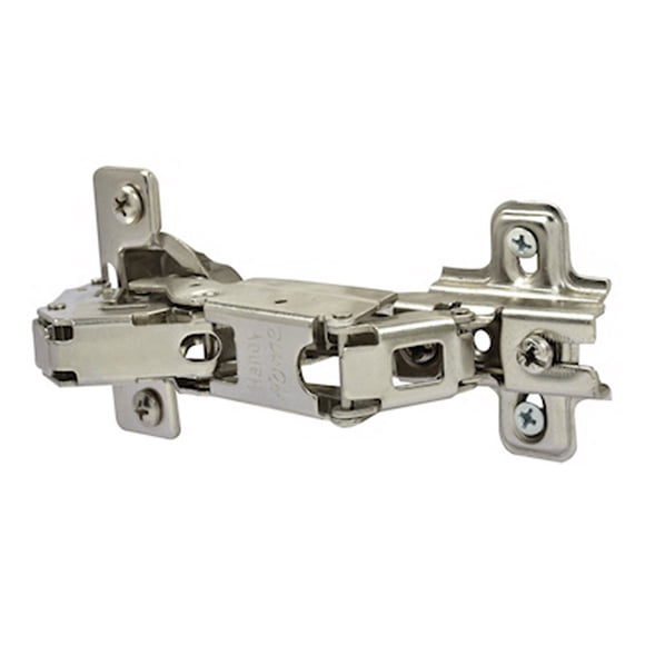 bisagra bidimensional 7.3 x 6.5 x 6 cm plata