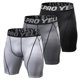 thumbnail image 1 of TFixol - Pack de 3 pantalones cortos de compresión para hombre, ropa interior de entrenamiento activo, 1 of 8