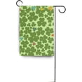 thumbnail image 6 of SKYSONIC Shamrock Saint Patrick Day Double-Sided Printed Garden House Sports Flag-12x18(in)-Polyester Decorative Flags for Courtyard Garden Flowerpot, 6 of 6