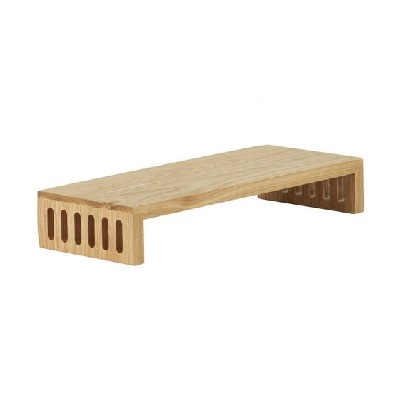 Cal Mil Sydney Oak Nesting Riser, 18 inch Width x 7 inch Depth x 3 inch Height