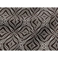 thumbnail image 3 of oneOone Viscose Jersey Fabric Floral & Ogee Flame Stitch Print Fabric BTY 60 Inch Wide, 3 of 4