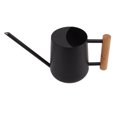 thumbnail image 1 of Regadera de Acero Inoxidable de 900 Ml con Pico Largo de Madera Elegante Regadera de Flores para Jardín Plantas de Interior y Exterior ANGGREK Otros, 1 of 8