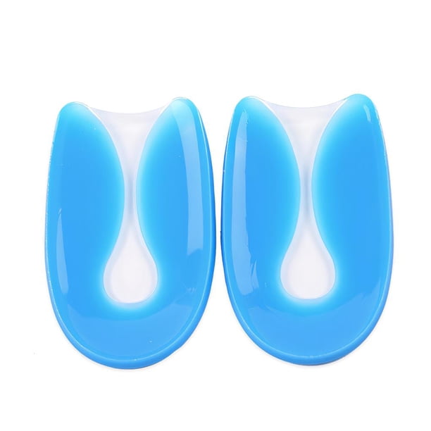 Elevador De Zapatos De Gel Elevador De Zapatos En Forma De U Elevador Ortopédico Almohadillas De Zapatos Almohadillas De Zapatos Curvos Inserto De Silicona Elevador De Talón 2 Pares Minnieouse AF000546-00
