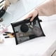 thumbnail image 2 of Neceser pequeño de malla para Mujer, bolsa de maquillaje con cremallera, organizador de pintalabios, Neceser de aseo Fivean unisex, 2 of 2