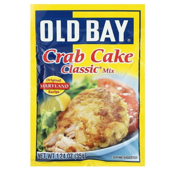 Old Bay, Crab Cake Classic Mix , 1.24 oz Pack of 2