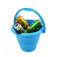thumbnail image 7 of SAMMART 5L (1.32Gallon) Set of 2 Collapsible Fishing Bucke - Foldable Round Tub - Portable Plastic Water Pail - Space Saving Outdoor Waterpot - Trunk Organizer for All Types of Vehicles, 7 of 7