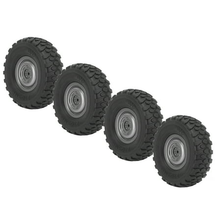 4pcs 5mm Hex RC Rock Climbing Tires Super Grip Rubber Remote Control Off Road Car Tires for WPL