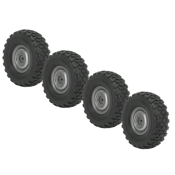 4pcs 5mm Hex RC Rock Climbing Tires Super Grip Rubber Remote Control Off Road Car for WPL