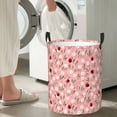 thumbnail image 5 of Honeii Ladybug And Flowers Print Laundry Hamper Basket,Baby Nursery Woven Storage Basket for Toys Bin,Pillows,Blankets,Clothes-Medium, 5 of 6