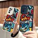 thumbnail image 1 of ¡Exprese su estilo con esta llamativa funda para teléfono plateada colorida de doble capa mate con dibujos animados para iPhone!, 1 of 4